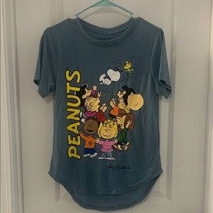 Peanuts Blue Women's with Graphic Design